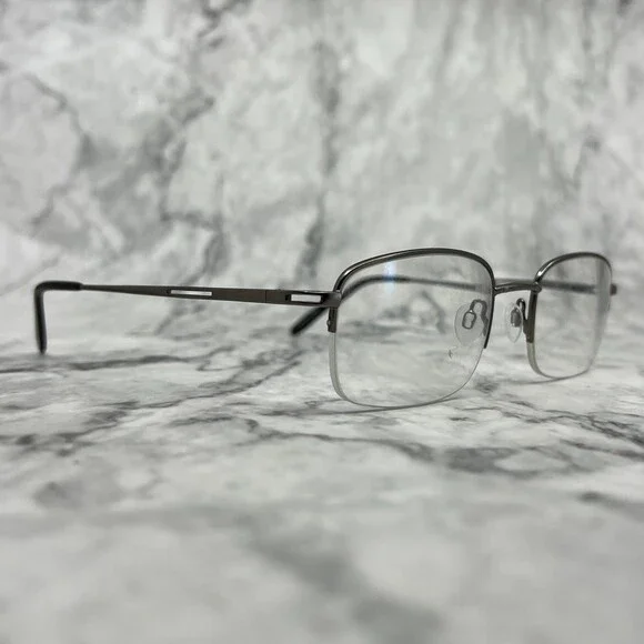 Oliver Winston Eyeglasses Frames OW 75 Col 90 Grey Square Full Rim 55-21-140 - Picture 2 of 12